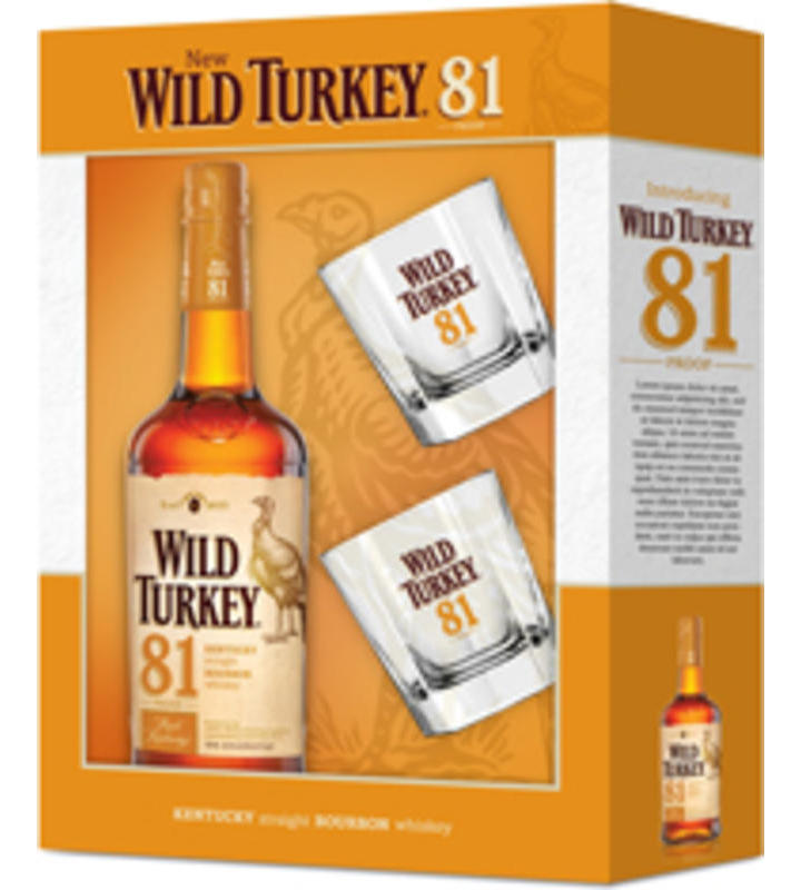 Minibar Delivery: Get Alcohol Delivered. Wild Turkey 81 Proof Gift