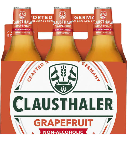 Clausthaler Grapefruit Non Alcoholic Minibar Delivery