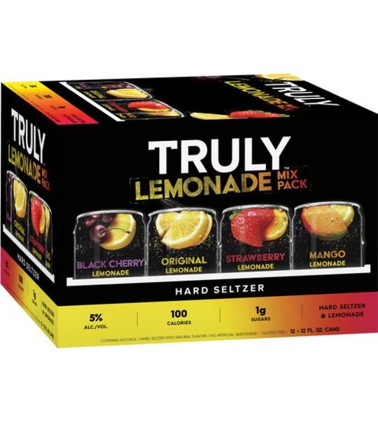 Truly Hard Seltzer Lemonade Variety Pack Minibar Delivery