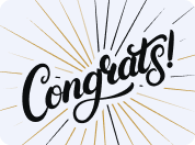 Congrats