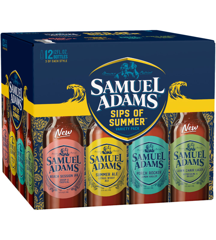 Samuel Adams Sips Of Summer Variety Pack Minibar Delivery Samuel Adams Sips Of Summer Variety, Lawn Chair Rocker Sam Adams