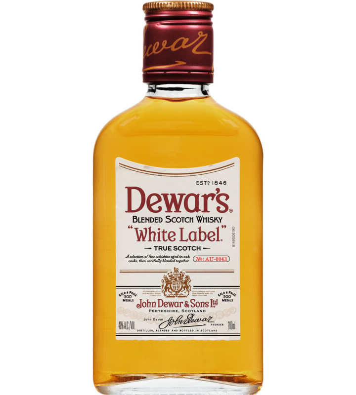 Minibar Delivery: Get Alcohol Delivered. Dewar S White Label