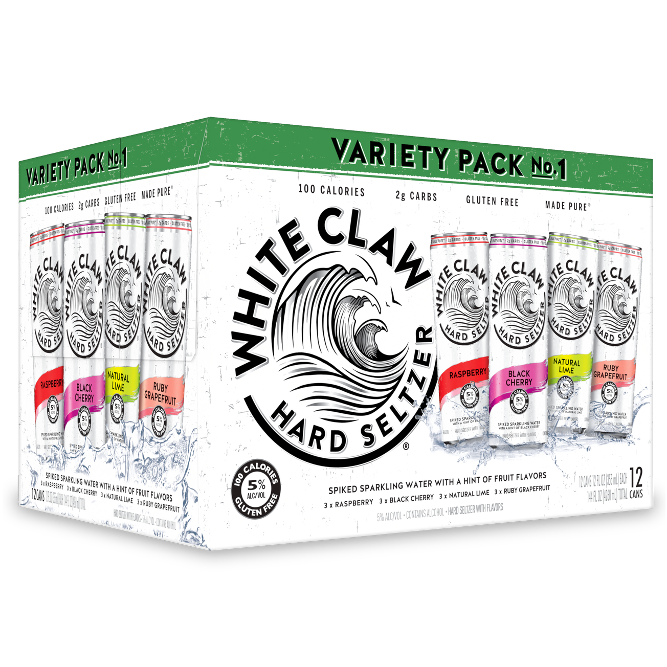 White Claw Hard Seltzer Variety Pack No.1