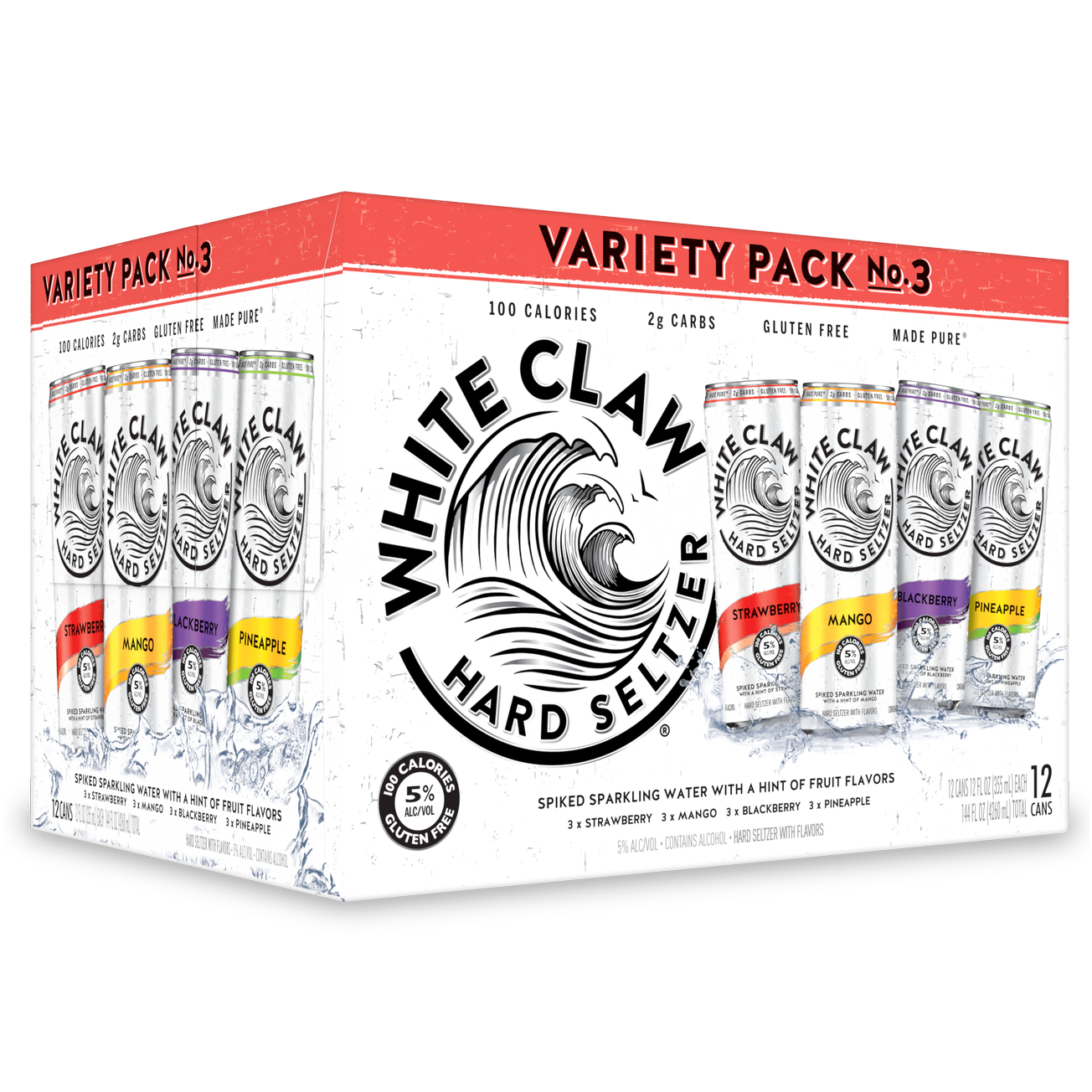 White Claw Hard Seltzer Variety Pack No.3