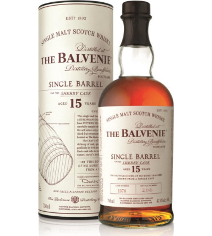 Minibar Delivery: Get Alcohol Delivered. Balvenie 15 Year Sherry